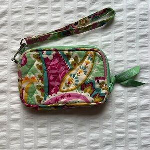 Vera Bradley Small Tutti Fruity Quilted Wallet Wristlet